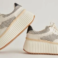 DANDI SNEAKERS BLACK NATURAL RAFFIA(Dandi Sneakers Black Natural Raffia) 18 DANDI SNEAKERS BLACK NATURAL RAFFIA(Dandi Sneakers Black Natural Raffia) -Dolce Vita DOLCEVITA SNEAKERS DANDI BLACK NATURALRAFFIA DETAILS 02