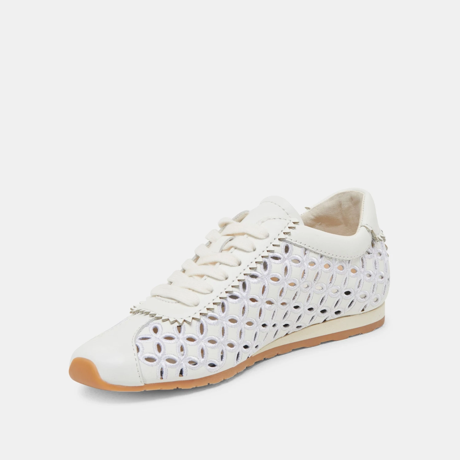 DANIE EYELET PERF SNEAKERS TRUE WHITE LEATHER(Danie Eyelet Perf Sneakers True White Leather) 5 DANIE EYELET PERF SNEAKERS TRUE WHITE LEATHER(Danie Eyelet Perf Sneakers True White Leather) - Image 5