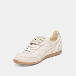 LAINI SNEAKERS OFF WHITE CRACKLED LEATHER(Laini Sneakers Off White Crackled Leather) -Dolce Vita DOLCEVITA SNEAKERS LAINI OFFWHITECRACKLEDLEATHER 09