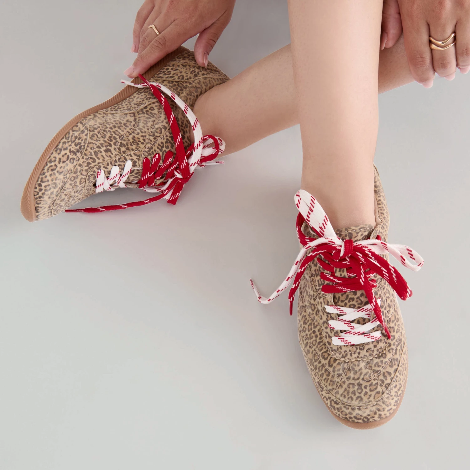 LAINI SNEAKERS TAN LEOPARD PRINTED SUEDE(Laini Sneakers Tan Leopard Printed Suede) 4 LAINI SNEAKERS TAN LEOPARD PRINTED SUEDE(Laini Sneakers Tan Leopard Printed Suede) - Image 4