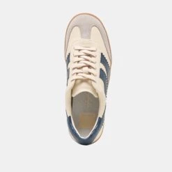 MERIT SNEAKERS WHITE NAVY LEATHER(Merit Sneakers White Navy Leather) -Dolce Vita DOLCEVITA SNEAKERS MERIT WHITE NAVYLEATHER 06