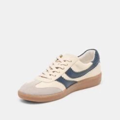 MERIT SNEAKERS WHITE NAVY LEATHER(Merit Sneakers White Navy Leather) -Dolce Vita DOLCEVITA SNEAKERS MERIT WHITE NAVYLEATHER 09