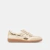 MERIT SNEAKERS WHITE GOLD LEATHER(Merit Sneakers White Gold Leather)
