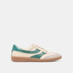 MERIT SNEAKERS WHITE GREEN LEATHER(Merit Sneakers White Green Leather)