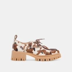 MILZA LOAFERS COCOA CALF HAIR(Milza Loafers Cocoa Calf Hair)