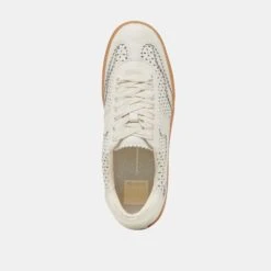 NOTICE EYELET PERF SNEAKERS WHITE LEATHER(Notice Eyelet Perf Sneakers White Leather) 16 NOTICE EYELET PERF SNEAKERS WHITE LEATHER(Notice Eyelet Perf Sneakers White Leather) -Dolce Vita DOLCEVITA SNEAKERS NOTICEEYELETPERF WHITELEATHER 06