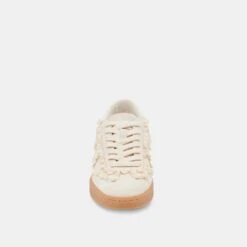 NOTICE LACE SNEAKERS IVORY SUEDE(Notice Lace Sneakers Ivory Suede) 24 NOTICE LACE SNEAKERS IVORY SUEDE(Notice Lace Sneakers Ivory Suede) -Dolce Vita DOLCEVITA SNEAKERS NOTICELACE IVORYSUEDE 04