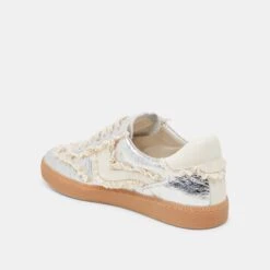 NOTICE LACE SNEAKERS SILVER DISTRESSED LEATHER - Re:vita(Notice Lace Sneakers Silver Distressed Leather 6xjcxrtesr Resale) -Dolce Vita DOLCEVITA SNEAKERS NOTICELACE SILVERDISTRESSEDLEATHER 09 0ec54c55 e57a 4a9a 9d33 7f6133947710