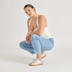 NOTICE LACE SNEAKERS SILVER DISTRESSED LEATHER - Re:vita(Notice Lace Sneakers Silver Distressed Leather 6xjcxrtesr Resale) -Dolce Vita DOLCEVITA SNEAKERS NOTICELACE SILVERDISTRESSEDLEATHER ONFOOT 02 0956ccf1 59b9 4fe8 85a1 51718ab56aa5