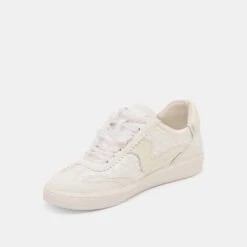 NOTICE PEARL SNEAKERS OFF WHITE SATIN(Notice Pearl Sneakers Off White Satin) -Dolce Vita DOLCEVITA SNEAKERS NOTICEPEARL OFFWHITESATIN 08