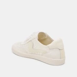 NOTICE PEARL SNEAKERS OFF WHITE SATIN(Notice Pearl Sneakers Off White Satin) -Dolce Vita DOLCEVITA SNEAKERS NOTICEPEARL OFFWHITESATIN 09
