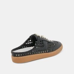 NOTICE SLIDE WOVEN SNEAKERS BLACK WOVEN STELLA(Notice Slide Woven Sneakers Black Woven Stella) -Dolce Vita DOLCEVITA SNEAKERS NOTICESLIDEWOVEN BLACKWOVENSTELLA 03