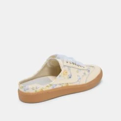 NOTICE SLIDE SNEAKERS BLUE FLORAL LEATHER(Notice Slide Sneakers Blue Floral Leather) -Dolce Vita DOLCEVITA SNEAKERS NOTICESLIDE BLUEFLORALLEATHER 03