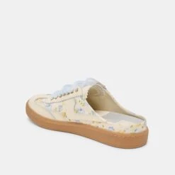 NOTICE SLIDE SNEAKERS BLUE FLORAL LEATHER(Notice Slide Sneakers Blue Floral Leather) -Dolce Vita DOLCEVITA SNEAKERS NOTICESLIDE BLUEFLORALLEATHER 09