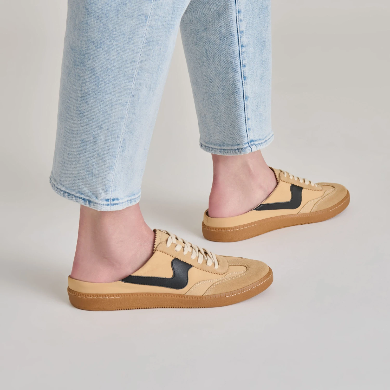 NOTICE SLIDE SNEAKERS TAN MULTI SUEDE(Notice Slide Sneakers Tan Multi Suede) 12 NOTICE SLIDE SNEAKERS TAN MULTI SUEDE(Notice Slide Sneakers Tan Multi Suede) - Image 12