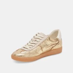 NOTICE SNEAKERS GOLD DISTRESSED LEATHER(Notice Sneakers Gold Distressed Leather) 20 NOTICE SNEAKERS GOLD DISTRESSED LEATHER(Notice Sneakers Gold Distressed Leather) -Dolce Vita DOLCEVITA SNEAKERS NOTICE GOLDDISTRESSEDLEATHER 09