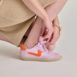 NOTICE SNEAKERS ORCHID NYLON(Notice Sneakers Orchid Nylon) -Dolce Vita DOLCEVITA SNEAKERS NOTICE ORCHIDNYLON ONFOOT 02