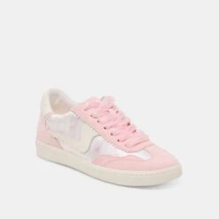 NOTICE X BYRDIE GOLF SNEAKERS PINK FLORAL NYLON(Notice X Byrdie Golf Sneakers Pink Floral Nylon) -Dolce Vita DOLCEVITA SNEAKERS NOTICE PINKFLORALNYLON 01
