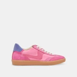 NOTICE SNEAKERS PINK SUEDE(Notice Sneakers Pink Suede)