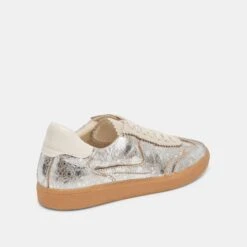 NOTICE SNEAKERS SILVER DISTRESSED LEATHER(Notice Sneakers Silver Distressed Leather) -Dolce Vita DOLCEVITA SNEAKERS NOTICE SILVERDISTRESSEDLEATHER 03