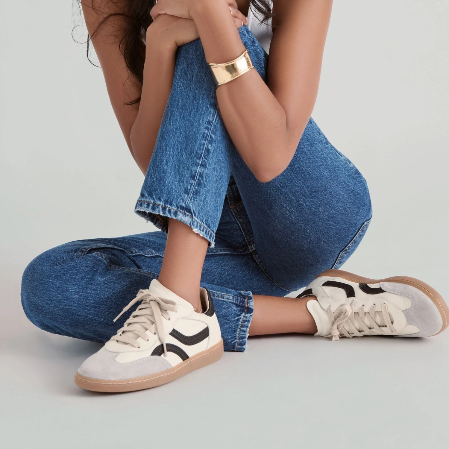 REBEL SNEAKERS WHITE BLACK LEATHER(Rebel Sneakers White Black Leather) 4 REBEL SNEAKERS WHITE BLACK LEATHER(Rebel Sneakers White Black Leather) - Image 4