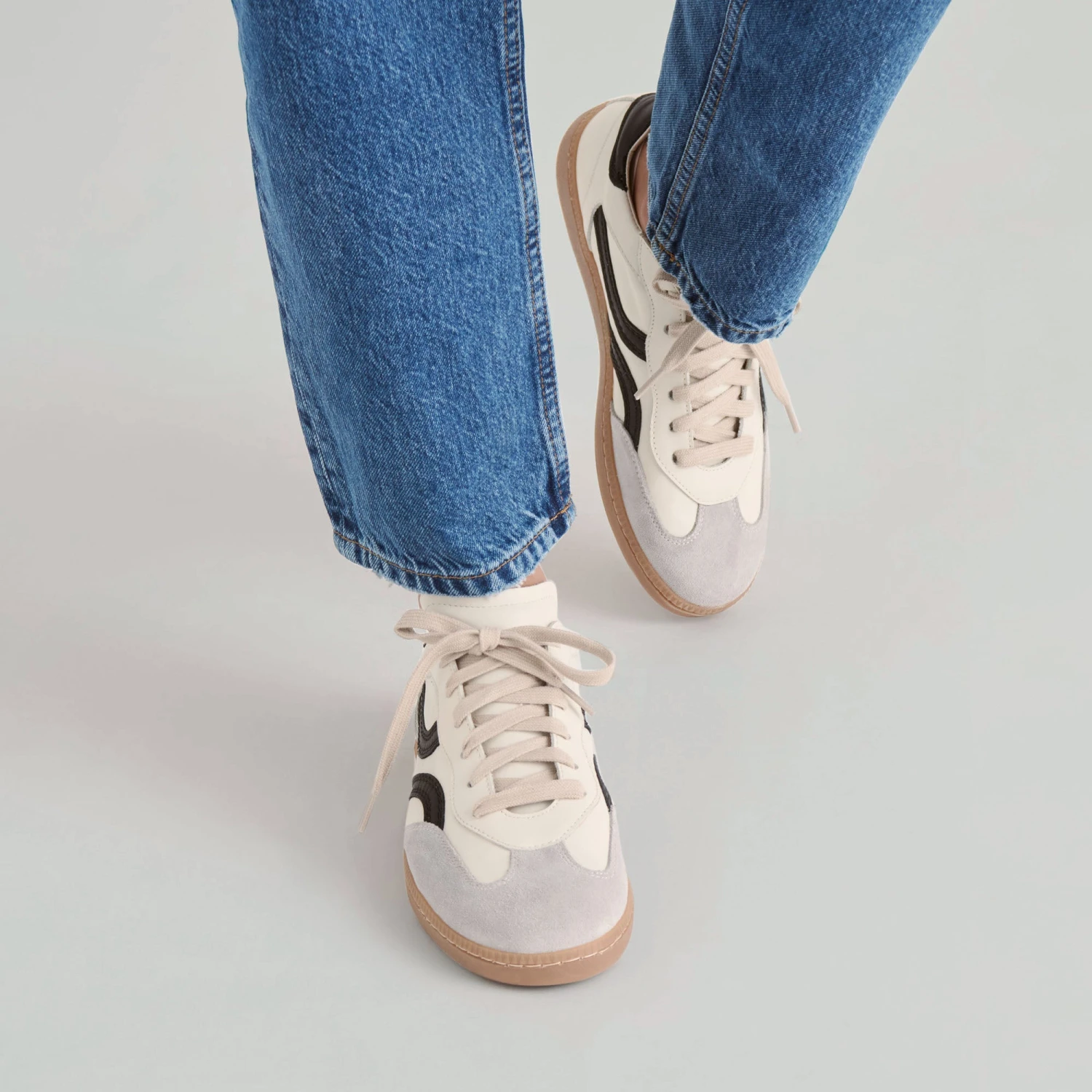 REBEL SNEAKERS WHITE BLACK LEATHER(Rebel Sneakers White Black Leather) 9 REBEL SNEAKERS WHITE BLACK LEATHER(Rebel Sneakers White Black Leather) - Image 9