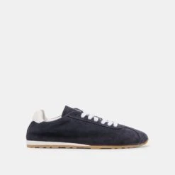 SERINA SNEAKERS NAVY SUEDE(Serina Sneakers Navy Suede)