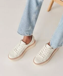 TIGER SNEAKERS WHITE LEATHER(Tiger Sneakers White Leather) 29 TIGER SNEAKERS WHITE LEATHER(Tiger Sneakers White Leather) -Dolce Vita DOLCEVITA SNEAKERS TIGER WHITELEATHER ONFOOT 1