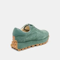 TRICIA SNEAKERS DK GREEN SUEDE(Tricia Sneakers Dk Green Suede) -Dolce Vita DOLCEVITA SNEAKERS TRICIA DKGREENSUEDE 03