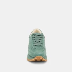 TRICIA SNEAKERS DK GREEN SUEDE(Tricia Sneakers Dk Green Suede) -Dolce Vita DOLCEVITA SNEAKERS TRICIA DKGREENSUEDE 04