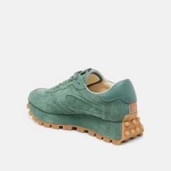 TRICIA SNEAKERS DK GREEN SUEDE(Tricia Sneakers Dk Green Suede) -Dolce Vita DOLCEVITA SNEAKERS TRICIA DKGREENSUEDE 09