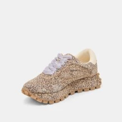 TRICIA SNEAKERS TAN LEOPARD PRINTED SUEDE(Tricia Sneakers Tan Leopard Printed Suede) -Dolce Vita DOLCEVITA SNEAKERS TRICIA TANLEOPARDPRINTEDSUEDE 08