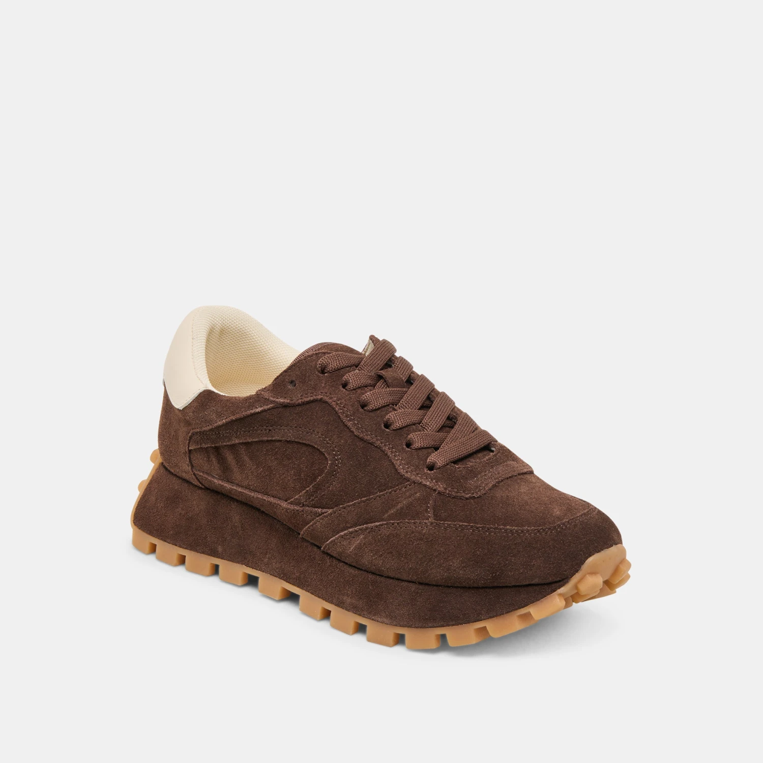TRICIA SNEAKERS DK BROWN SUEDE(Tricia Sneakers Dk Brown Suede) 2 TRICIA SNEAKERS DK BROWN SUEDE(Tricia Sneakers Dk Brown Suede) - Image 2