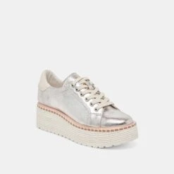 TWAIN SNEAKERS SILVER CRACKLED LEATHER(Twain Sneakers Silver Crackled Leather) 14 TWAIN SNEAKERS SILVER CRACKLED LEATHER(Twain Sneakers Silver Crackled Leather) -Dolce Vita DOLCEVITA SNEAKERS TWAIN SILVERCRACKLEDLEATHER 01copy