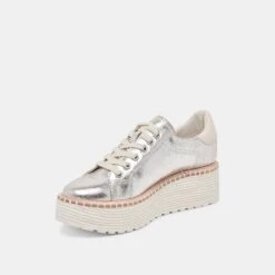 TWAIN SNEAKERS SILVER CRACKLED LEATHER(Twain Sneakers Silver Crackled Leather) 18 TWAIN SNEAKERS SILVER CRACKLED LEATHER(Twain Sneakers Silver Crackled Leather) -Dolce Vita DOLCEVITA SNEAKERS TWAIN SILVERCRACKLEDLEATHER 08copy