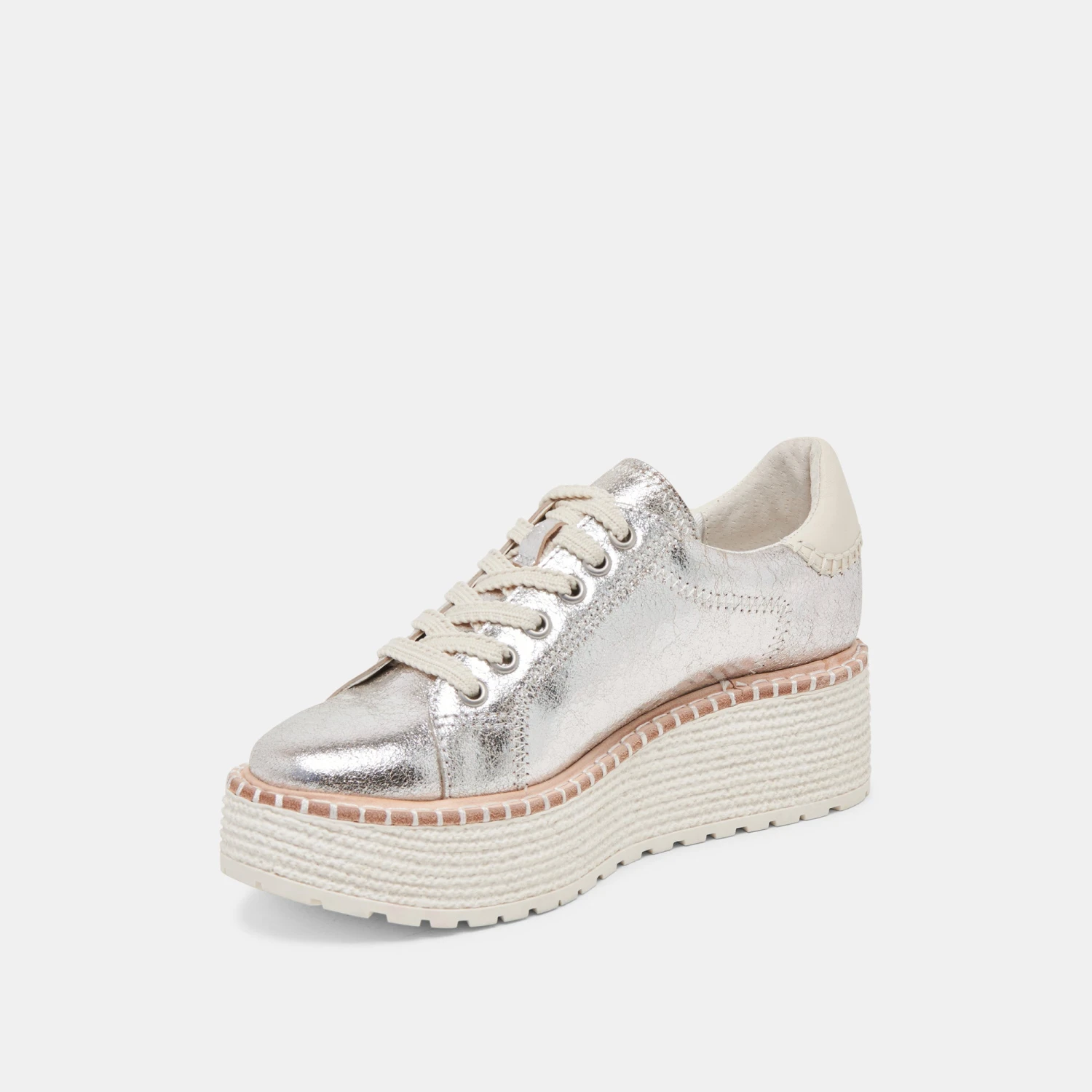 TWAIN SNEAKERS SILVER CRACKLED LEATHER(Twain Sneakers Silver Crackled Leather) 7 TWAIN SNEAKERS SILVER CRACKLED LEATHER(Twain Sneakers Silver Crackled Leather) - Image 7