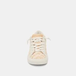 ZINA FLORAL SNEAKERS CREME FLORAL RAFFIA(Zina Floral Sneakers Creme Floral Raffia) 18 ZINA FLORAL SNEAKERS CREME FLORAL RAFFIA(Zina Floral Sneakers Creme Floral Raffia) -Dolce Vita DOLCEVITA SNEAKERS ZINAFLORAL CREMEFLORALRAFFIA 04