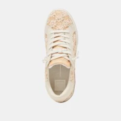 ZINA FLORAL SNEAKERS CREME FLORAL RAFFIA(Zina Floral Sneakers Creme Floral Raffia) 20 ZINA FLORAL SNEAKERS CREME FLORAL RAFFIA(Zina Floral Sneakers Creme Floral Raffia) -Dolce Vita DOLCEVITA SNEAKERS ZINAFLORAL CREMEFLORALRAFFIA 06