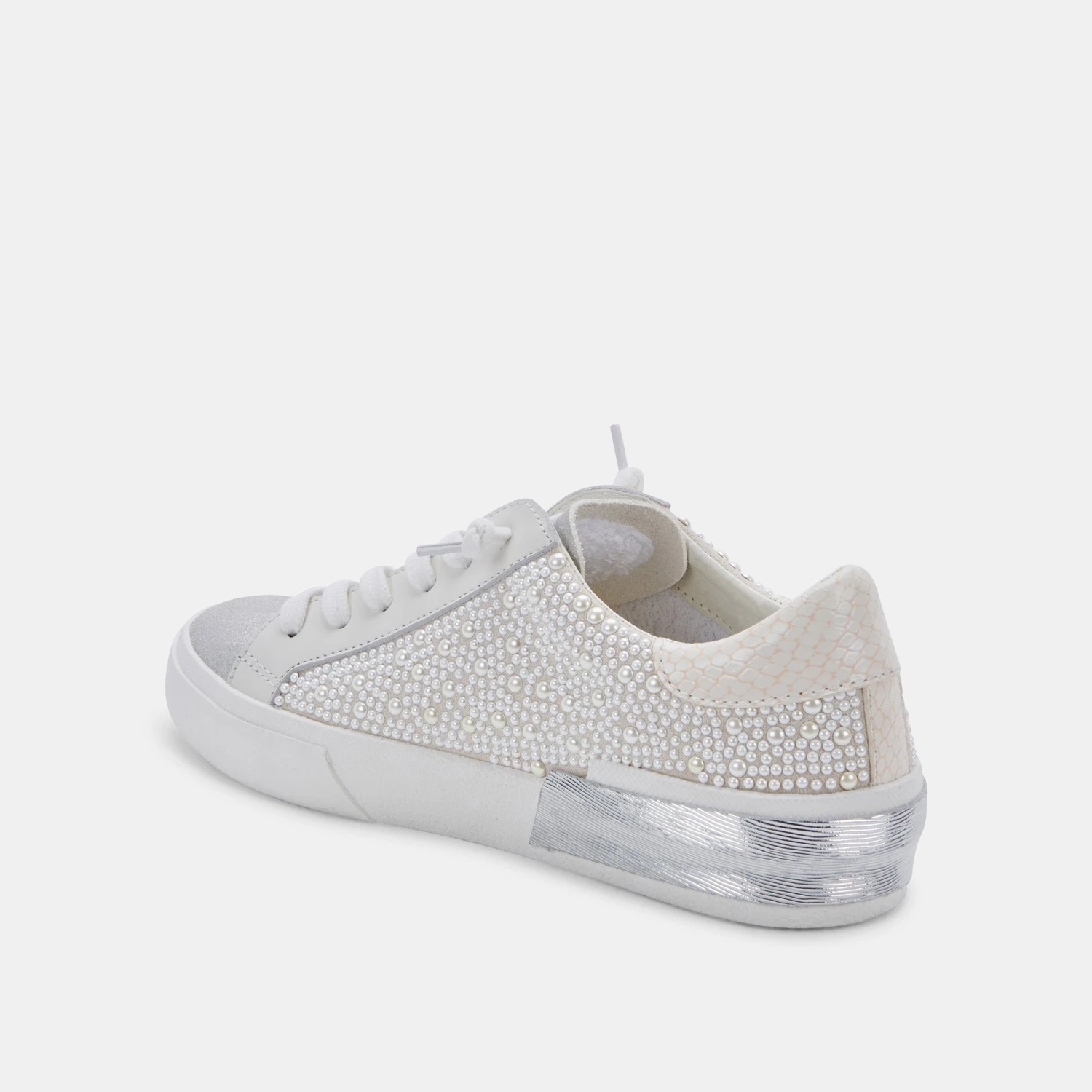ZINA PEARL SNEAKERS VANILLA PEARLS(Zina Pearl In Vanilla Pearls) 6 ZINA PEARL SNEAKERS VANILLA PEARLS(Zina Pearl In Vanilla Pearls) - Image 6