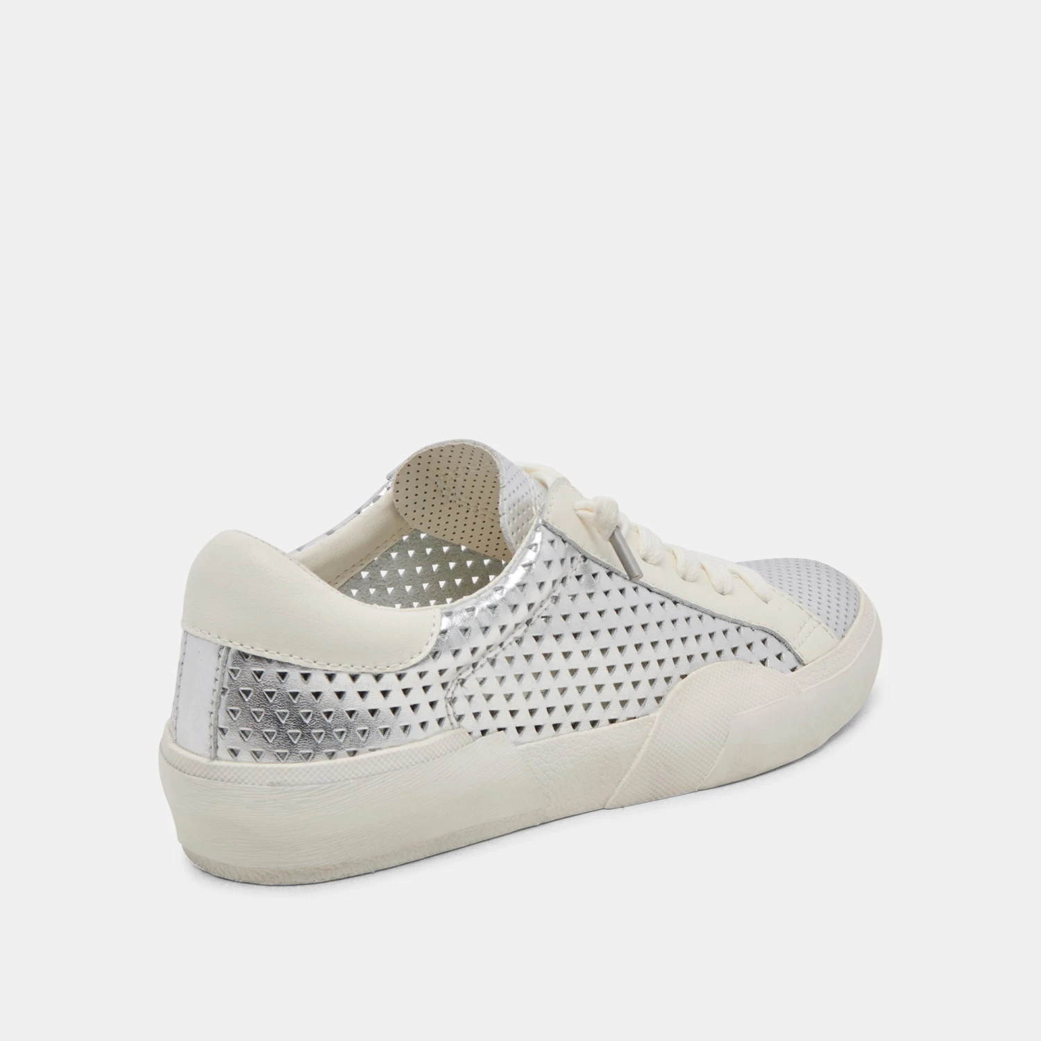 ZINA PERF 360 SNEAKERS SILVER LEATHER - Re:vita(Zina Perf 360 Sneakers Silver Leather Resale) 3 ZINA PERF 360 SNEAKERS SILVER LEATHER - Re:vita(Zina Perf 360 Sneakers Silver Leather Resale) - Image 3