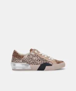 ZINA SNEAKERS LEOPARD MULTI DUSTED SUEDE - Re:vita(Zina Sneakers Leopard Multi Dusted Suede Resale)