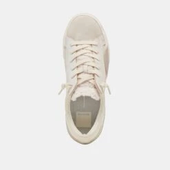 ZINA PLUSH SNEAKERS OFF WHITE WOVEN(Zina Plush Sneakers Off White Woven) -Dolce Vita DOLCEVITA SNEAKERS ZINA PLUSH OFF WHITE WOVEN 06