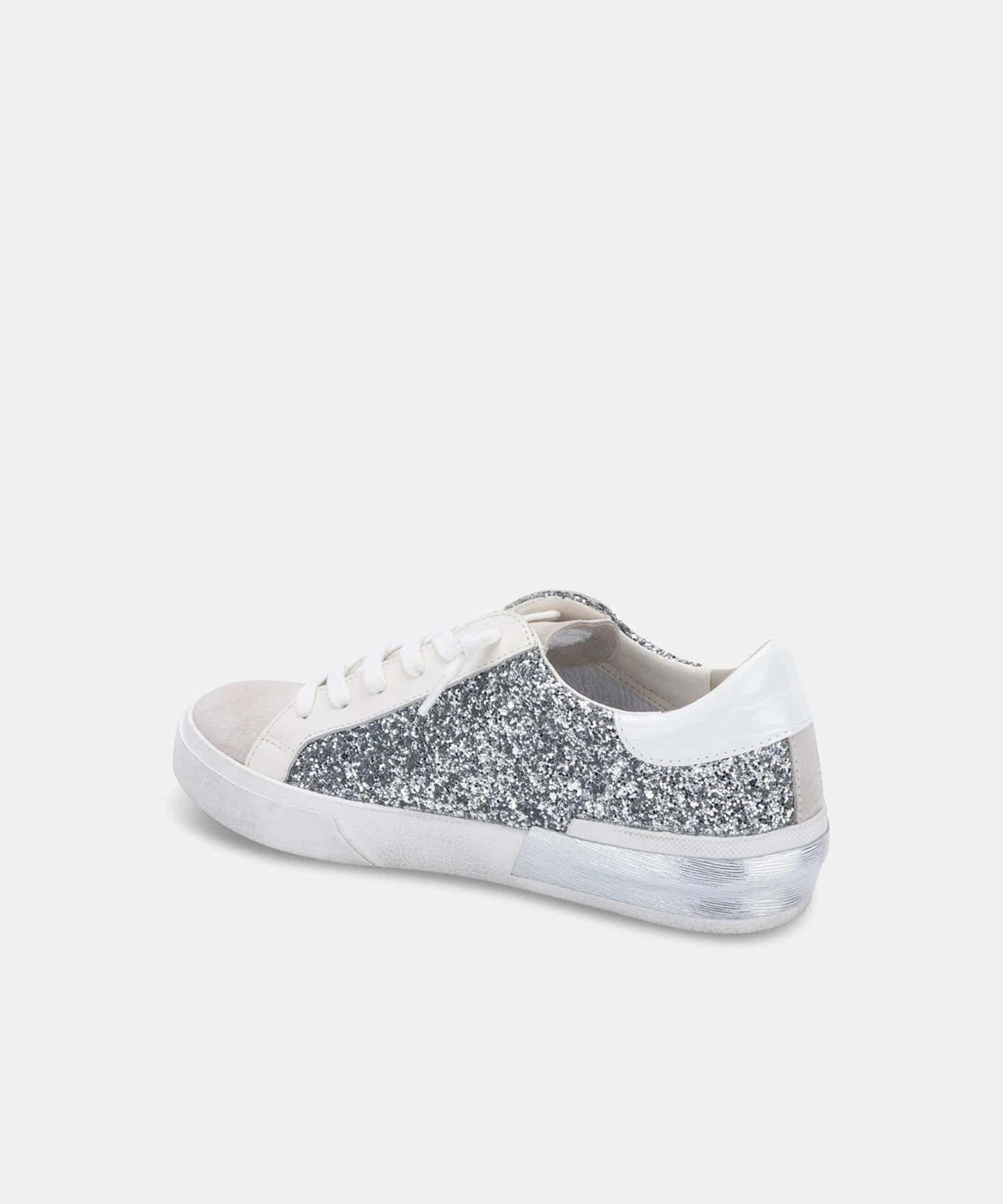 ZINA SNEAKERS SILVER GLITTER(Zina Sneakers Silver Glitter) 5 ZINA SNEAKERS SILVER GLITTER(Zina Sneakers Silver Glitter) - Image 5
