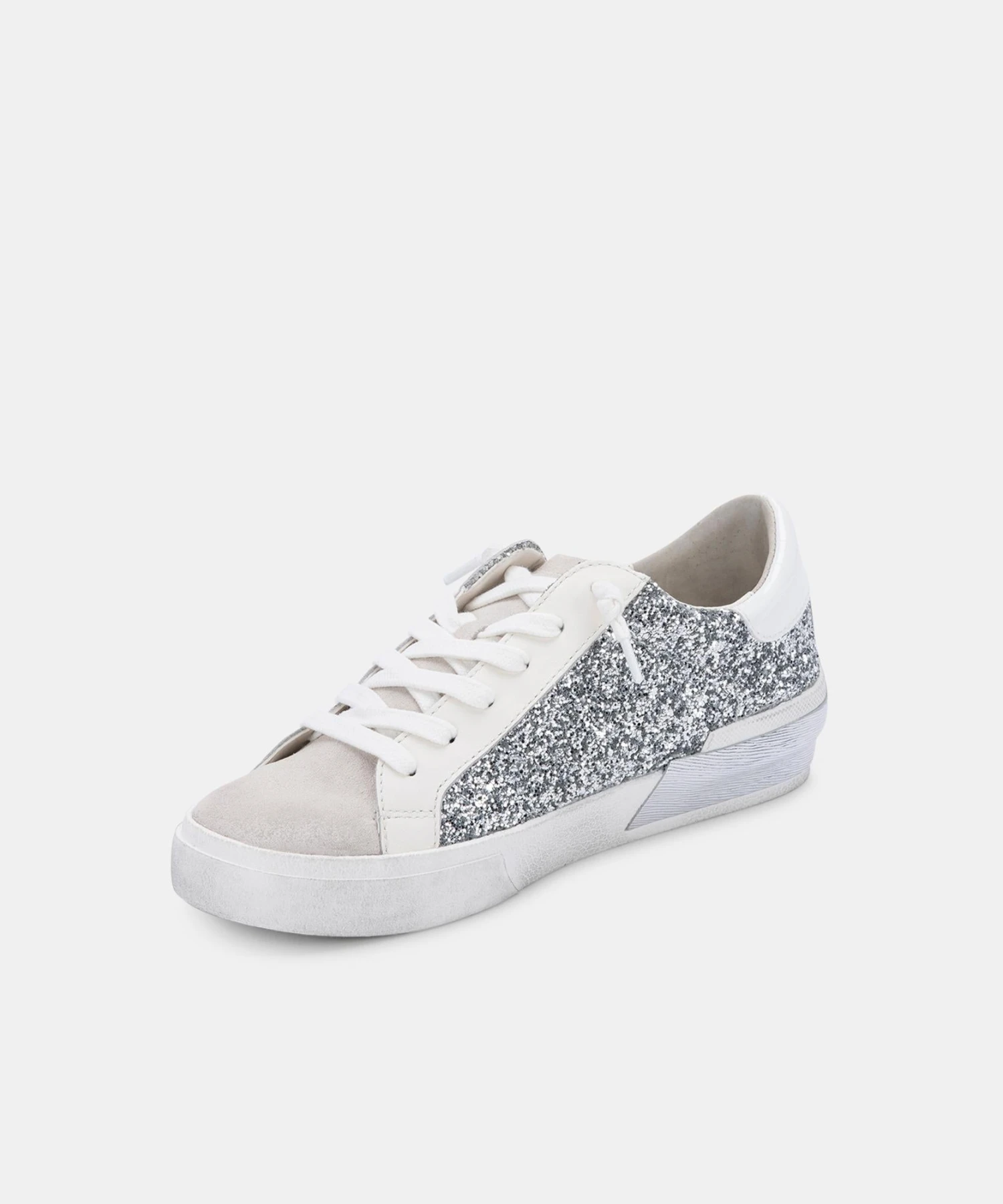 ZINA SNEAKERS SILVER GLITTER(Zina Sneakers Silver Glitter) 6 ZINA SNEAKERS SILVER GLITTER(Zina Sneakers Silver Glitter) - Image 6
