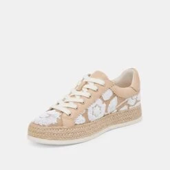 AZALIA SNEAKERS NATURAL MULTI FLORAL SEQUIN(Azalia Sneakers Natural Multi Floral Sequin) -Dolce Vita DOLCEVITA SNEAKER AZALIA NATURALMULTIFLORALSEQUIN 08