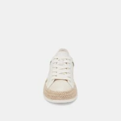 AZALIA SNEAKERS WHITE FLORAL RAFFIA(Azalia Sneakers White Floral Raffia) -Dolce Vita DOLCEVITA SNEAKER AZALIA WHITEFLORALRAFFIA 04
