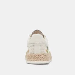 AZALIA SNEAKERS WHITE FLORAL RAFFIA(Azalia Sneakers White Floral Raffia) -Dolce Vita DOLCEVITA SNEAKER AZALIA WHITEFLORALRAFFIA 05