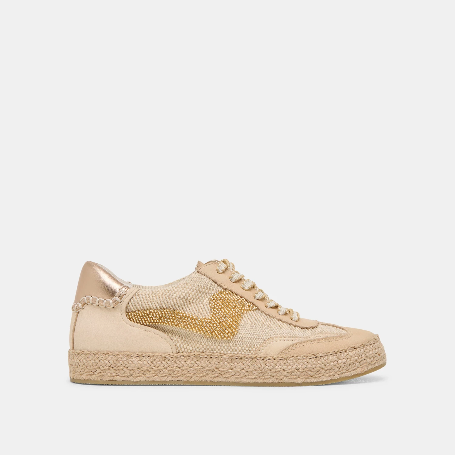 NOTICE ESPADRILLE BEAD SNEAKERS GOLD MULTI BURLAP(Notice Espadrille Bead Sneakers Gold Multi Burlap) 1 NOTICE ESPADRILLE BEAD SNEAKERS GOLD MULTI BURLAP(Notice Espadrille Bead Sneakers Gold Multi Burlap)