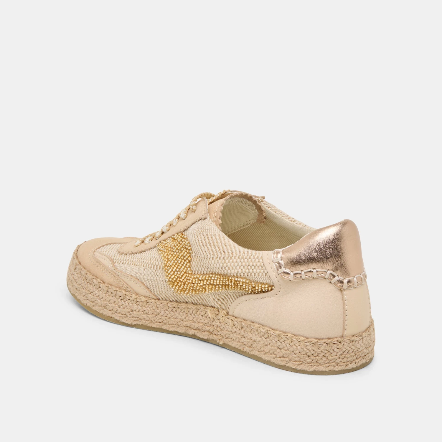 NOTICE ESPADRILLE BEAD SNEAKERS GOLD MULTI BURLAP(Notice Espadrille Bead Sneakers Gold Multi Burlap) 8 NOTICE ESPADRILLE BEAD SNEAKERS GOLD MULTI BURLAP(Notice Espadrille Bead Sneakers Gold Multi Burlap) - Image 8