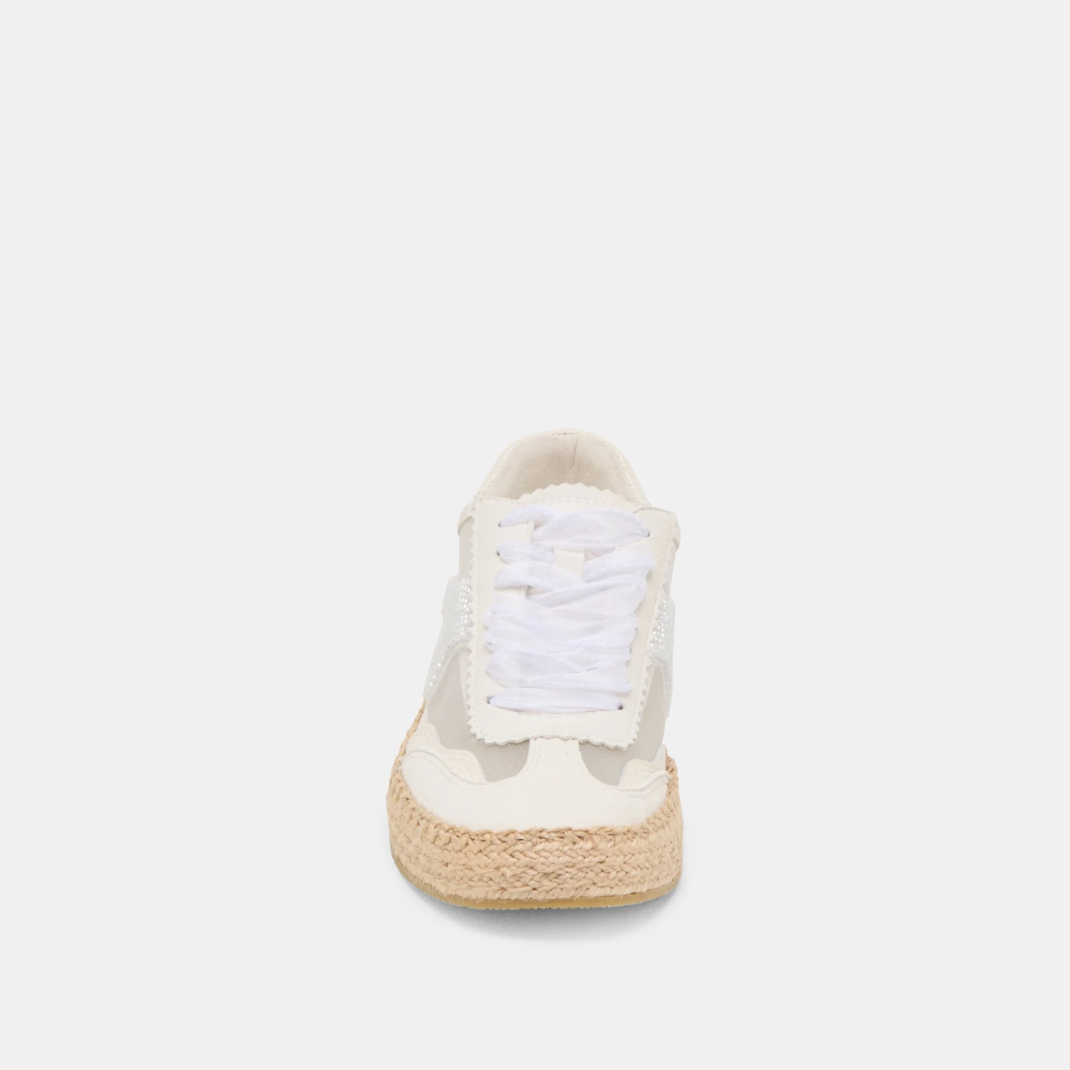 NOTICE ESPADRILLE BEAD SNEAKERS WHITE MESH(Notice Espadrille Bead Sneakers White Mesh) 7 NOTICE ESPADRILLE BEAD SNEAKERS WHITE MESH(Notice Espadrille Bead Sneakers White Mesh) - Image 7